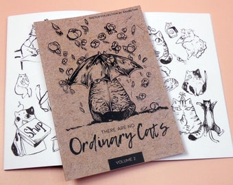 Artbook | There are no ordinary Cats Volume 2, Art Collection, Sketch Artbook, Fantasy Art, Fantasy Cats, Cat Knights, D&D