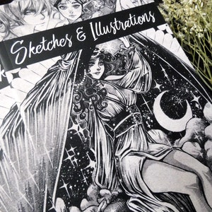 Artbook Sketches & Illustrations Vol 5 | B-Stock | art collection | inspiring art | witches