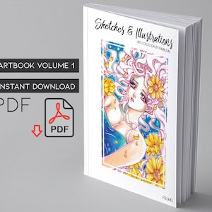 Artbook PDF Version, Sketches & Illustrations Volume 1, Art Collection