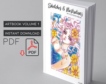 Artbook PDF Version, Sketches & Illustrations Volume 1, Art Collection