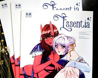 Artbook ~ Essentia | Fantasy, Adult lesbian art, DnD inspired