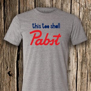 Ook dit Pabst T-shirt