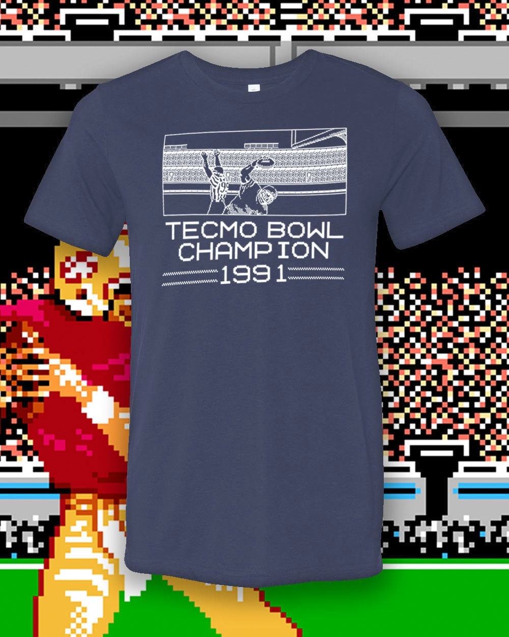 Washington Redskins NFL Retro tecmo bowl jersey shirt