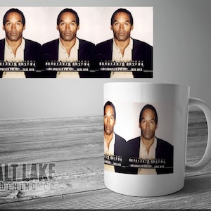 OJ Simpson Mugshot 11 oz Coffee Mug