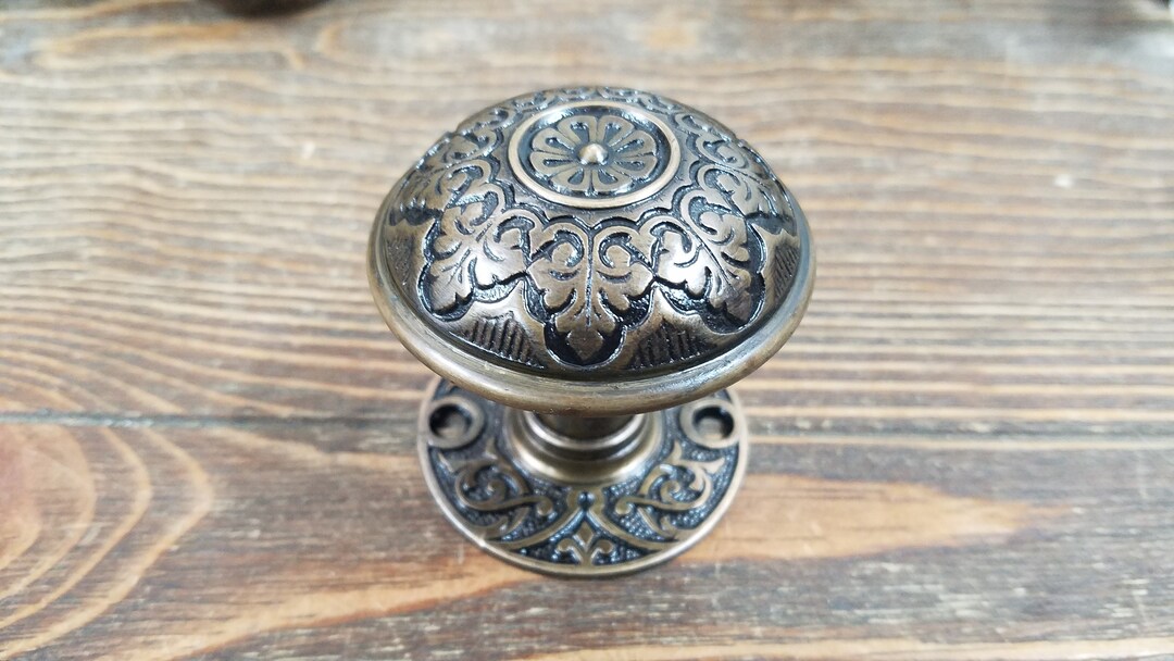 Antique Door Knob Antique Dummy Door Knob Original Cast Etsy