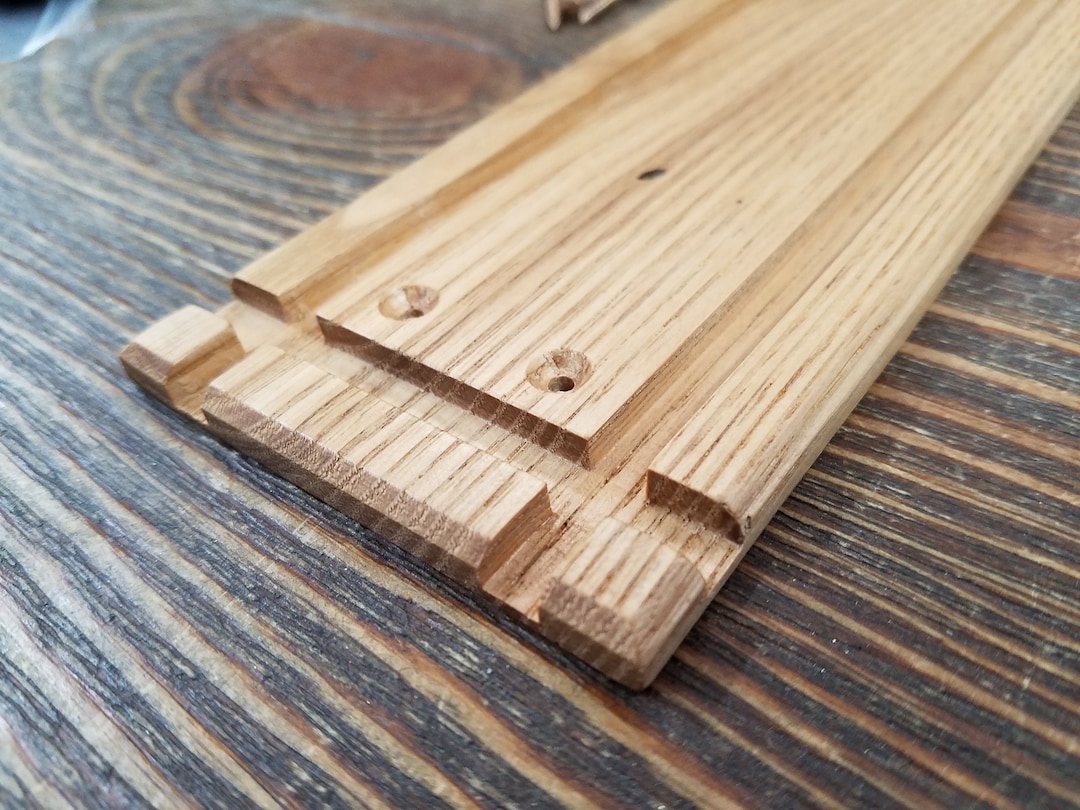 Door Push Plate, Door Knob Hole Cover Plate, 11 X 23/4 X 1/4 American