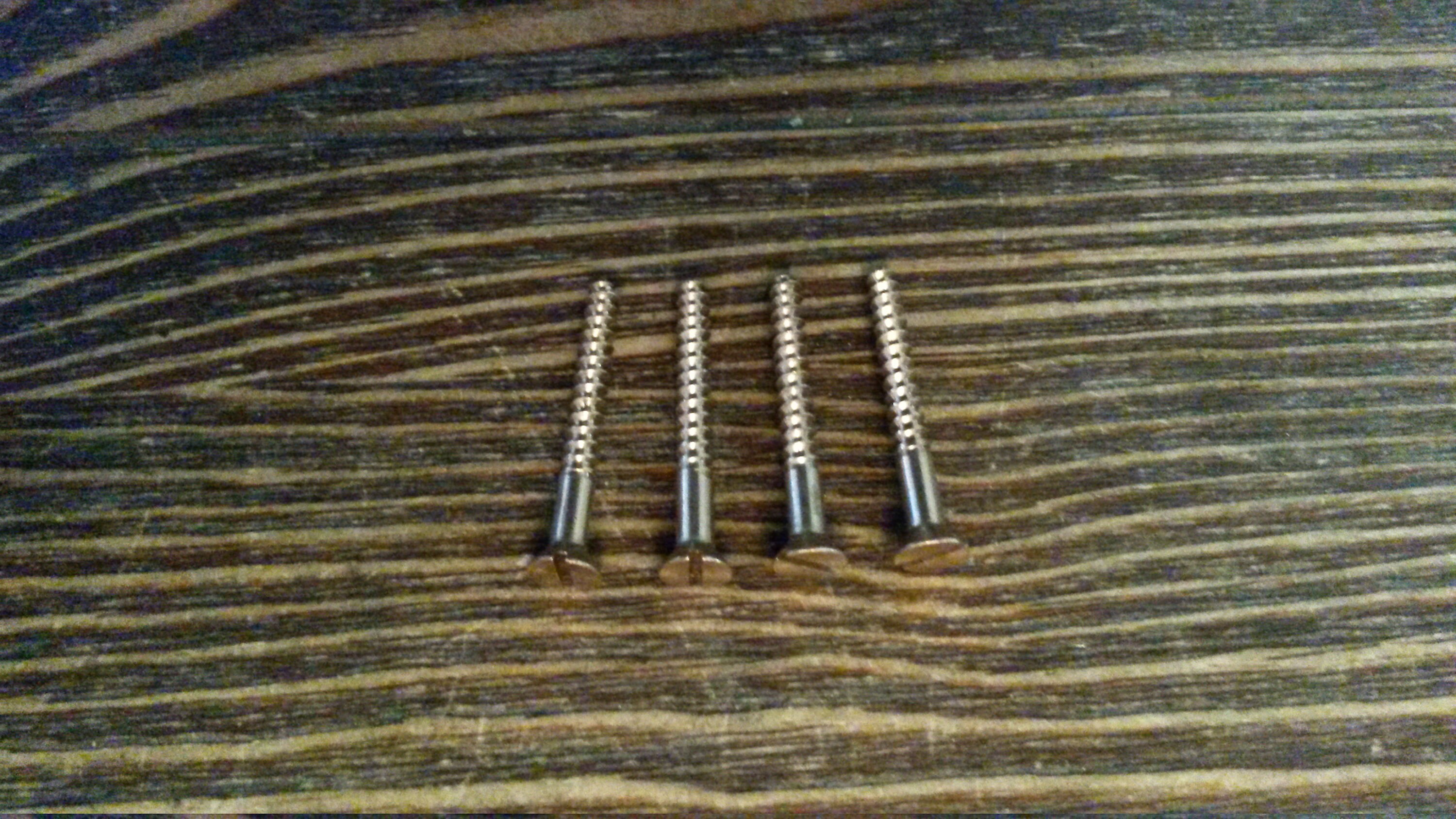Slotted Bronze Screws Mounting Screws New Dummy Knob Screws Etsy