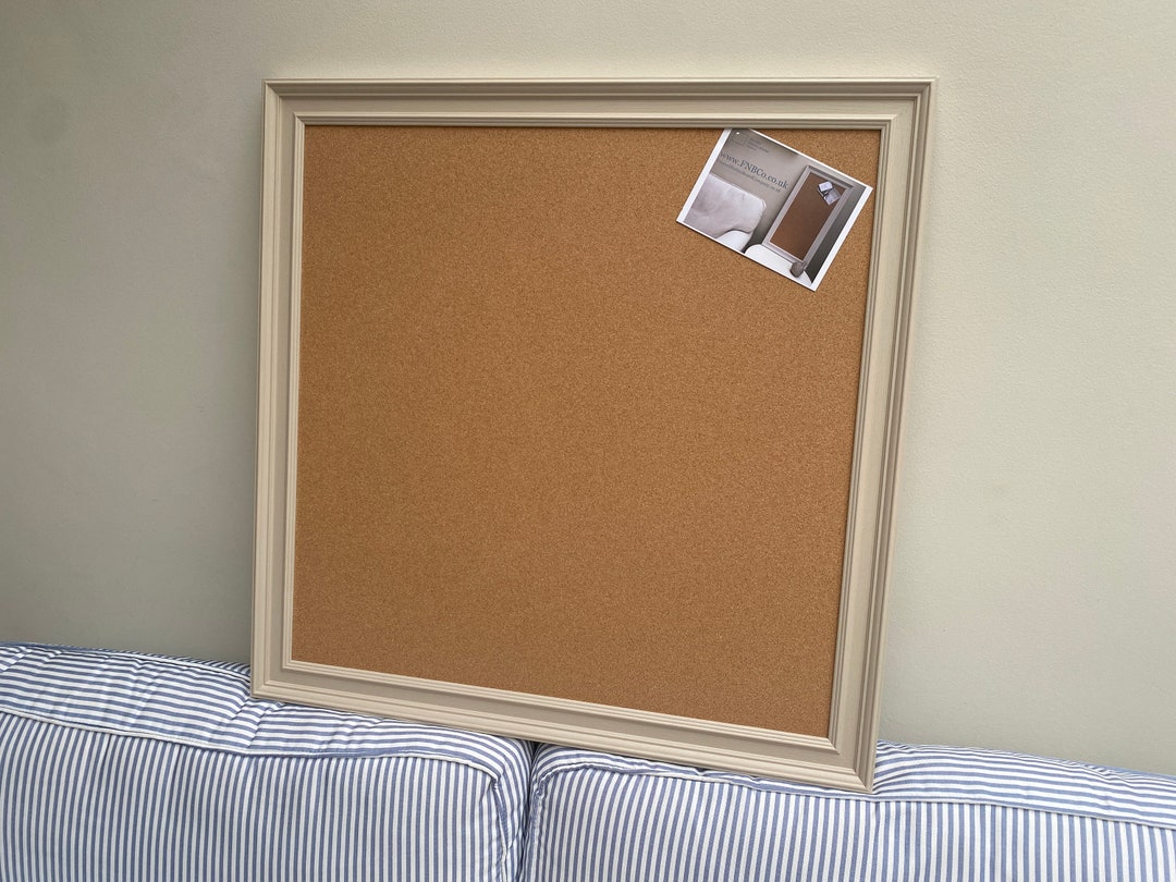Extra Large Notice Board. 100 Frame Colours Offered Plus Whiteboard