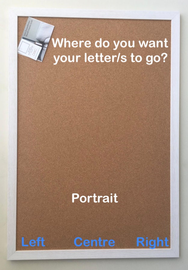 Personalise Your Notice Board. ETSY EXCLUSIVE. Personalise Etsy