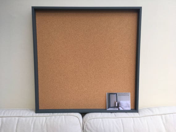 Square Pin Board 100 Frame Colours Offered A Large Cork