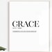 GRACE DEFINITION PRINT Bible Verseprintable Bibleprintable - Etsy