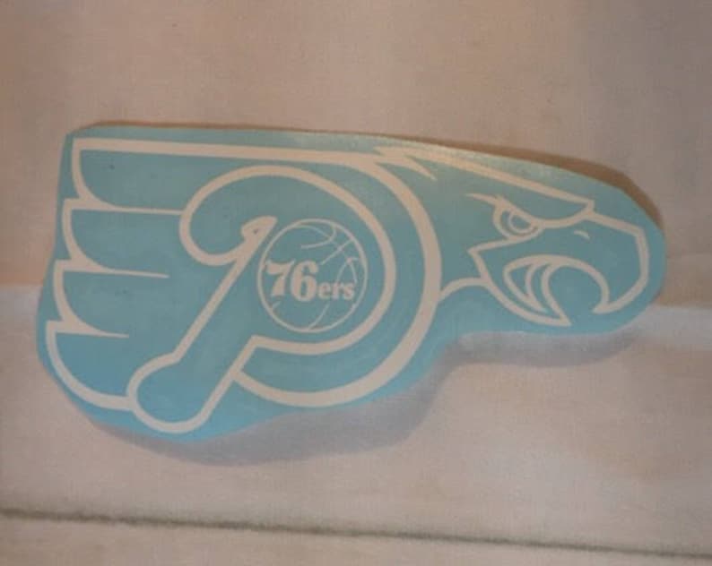 Philadelphia Sports Teams Decal Etsy