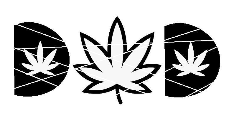 Download Dad Weed SVG Cut design file only | Etsy