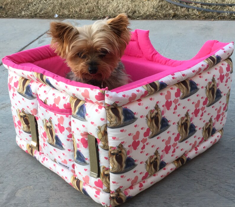 Dog Car Seat for the Backseat Etsy