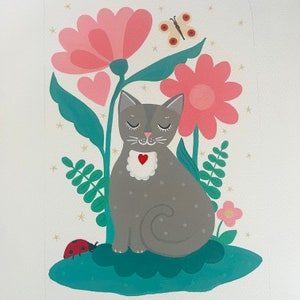 Sita Kitten Original Painting