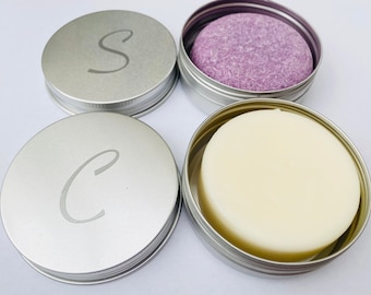 Champú y acondicionador en barra TiNNED Duo: Belleza vegana sin residuos