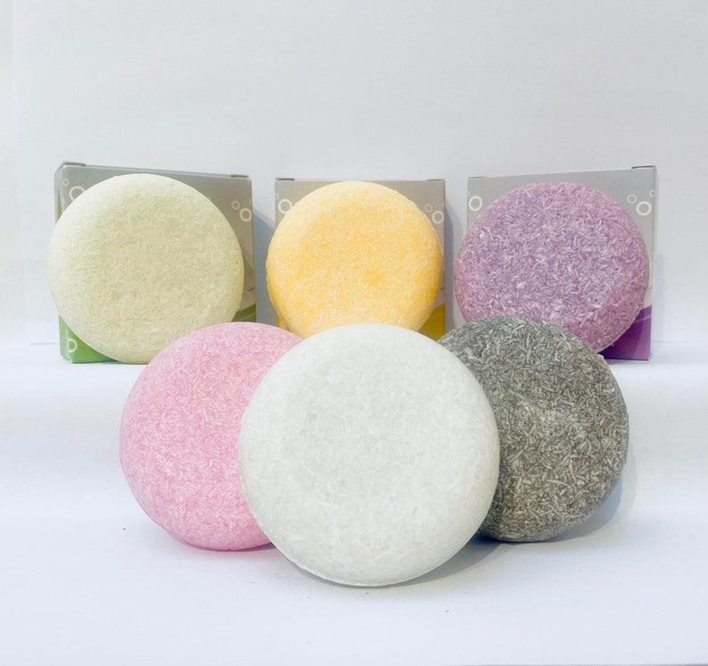 Shampoo Pebble Bars, SLS Free, Environmentally Friendly, Plastic Free, Economic Shampoo, All Hair Types, Vegan Friendly, Eco Friendly image 1