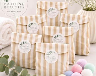 Mini Bath Bombs or Bath Hearts Gift Bags | Handmade Vegan Bath Fizzers | Party Favours | Wedding Favours | Baby Shower | Birthday Gifts