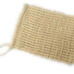 Sisal Soap Saver, Soap Bag, Zero Waste, Plastic Free, Natural Soap Bag, Soap Sack, Wash Pouch, Exfoliating Pouch, Soap Saver