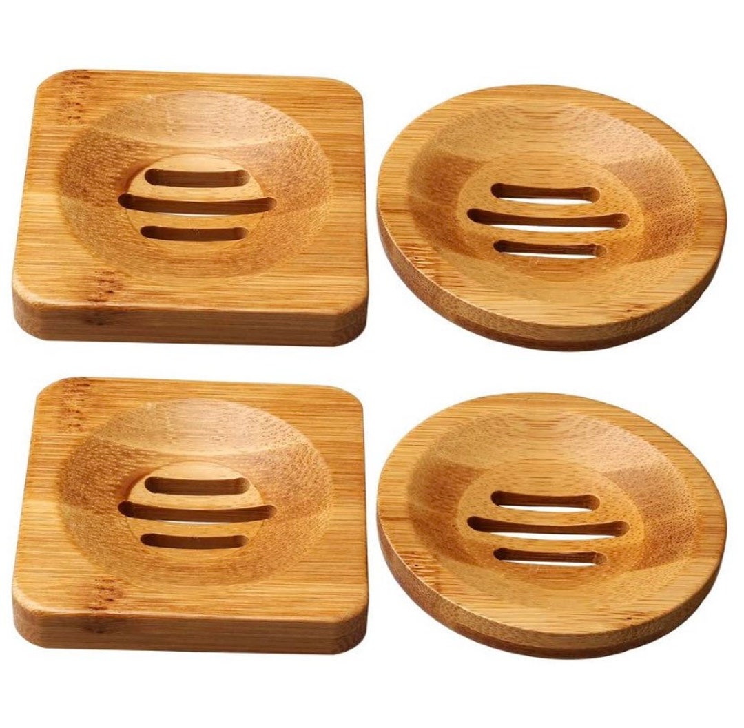 Bamboo Shampoo Bar Tray Round Conditioner Bar Tray Square Etsy UK