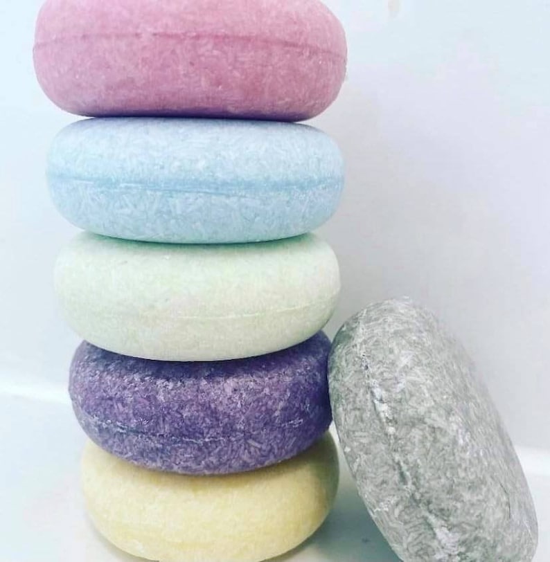 Shampoo Pebble Bars, SLS Free, Environmentally Friendly, Plastic Free, Economic Shampoo, All Hair Types, Vegan Friendly, Eco Friendly image 2