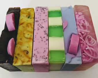 Soap Bundle, Soap Stack, Set of Soaps, Sweet Scents, Fruity Soaps, Eco Friendly, Plastic Free, No Plastic Bottle, SLS Free, Non Drying