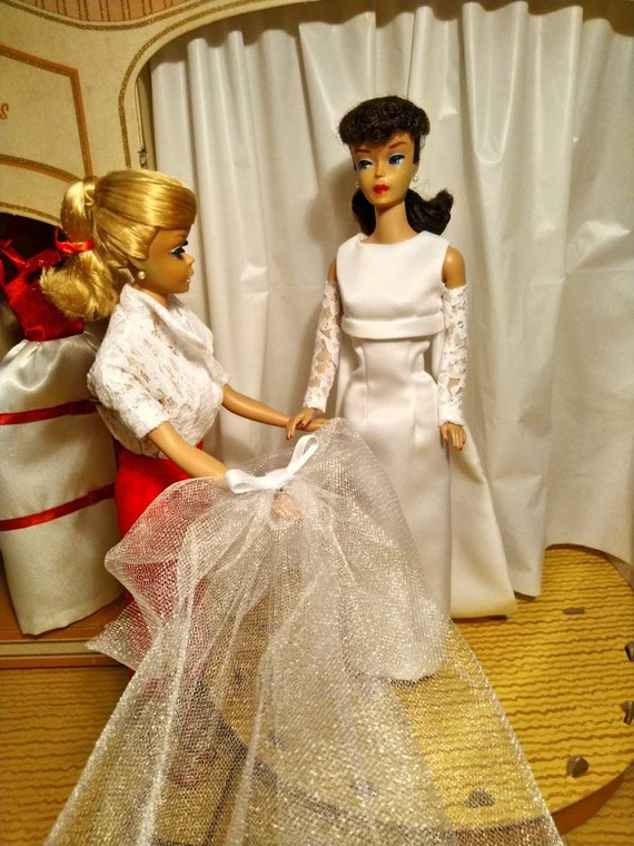 Modern And Classic Wedding For Vintage Barbie And Midge Etsy