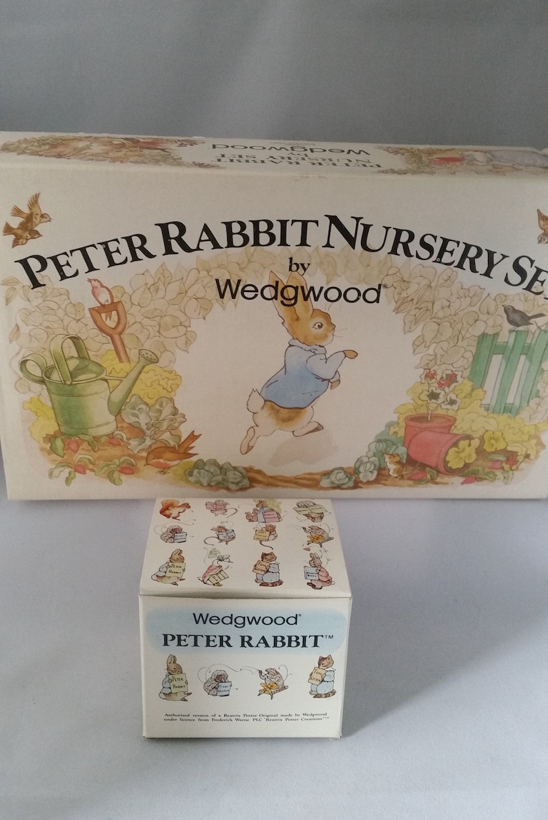 Wedgwood Peter Rabbit Nursery Set 4 Piece Set