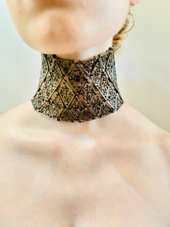 2000 Rare John Galliano for Christian Dior Choker.