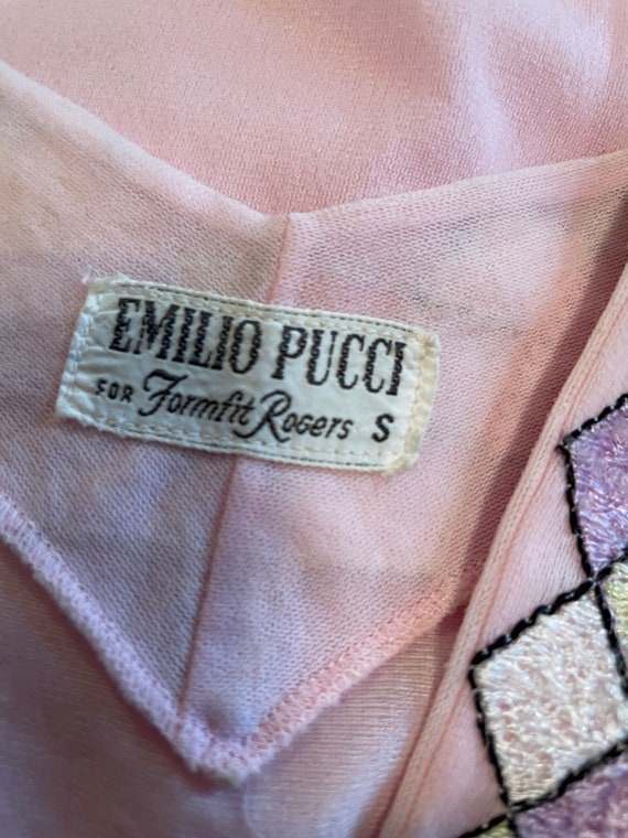 60's Rare Emilio Pucci for Lord & Taylor Very Unique Wool 