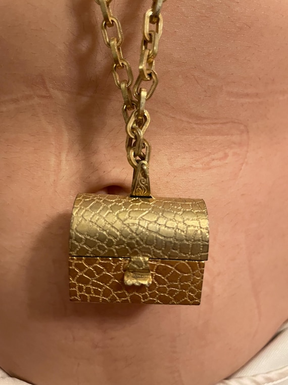 50s Miriam Haskell Multi-chain long Necklace. Gra… - image 3