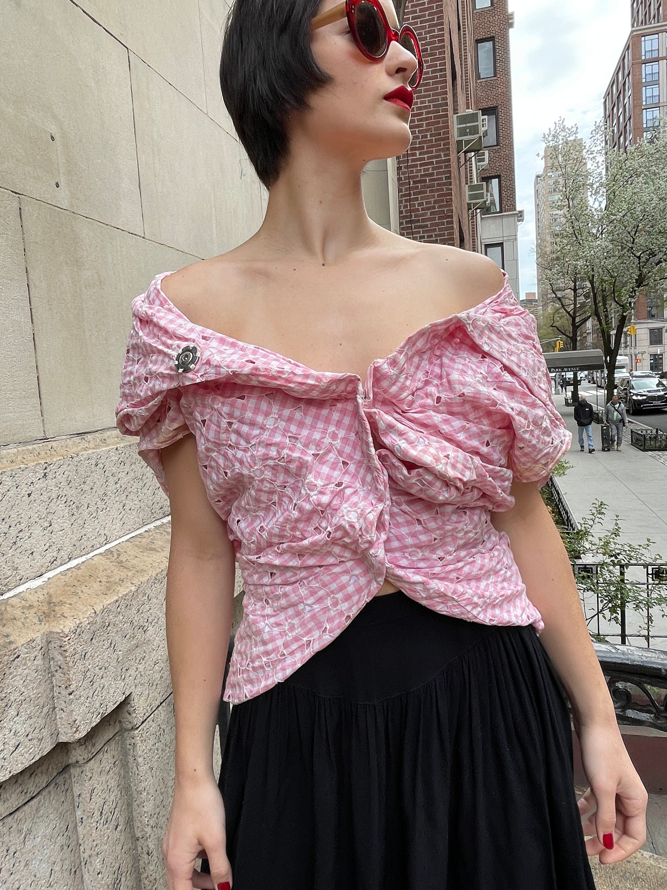 90's Junya Watanabe (comme Des Garcon) Pink Asymmetrical