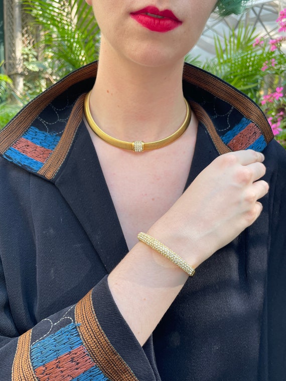 70s Christian Dior Bracelet. Glamorous Classic Elegant and