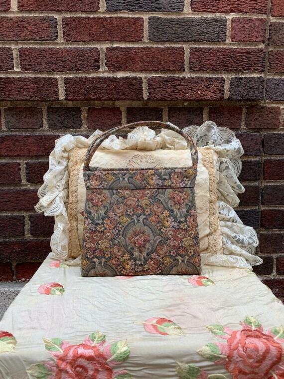 60's tapestry bag