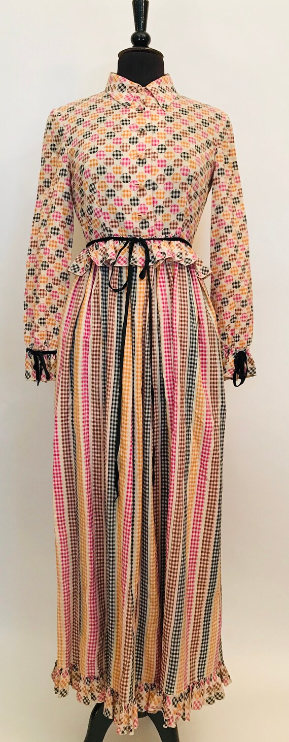 70's Maxi dress
