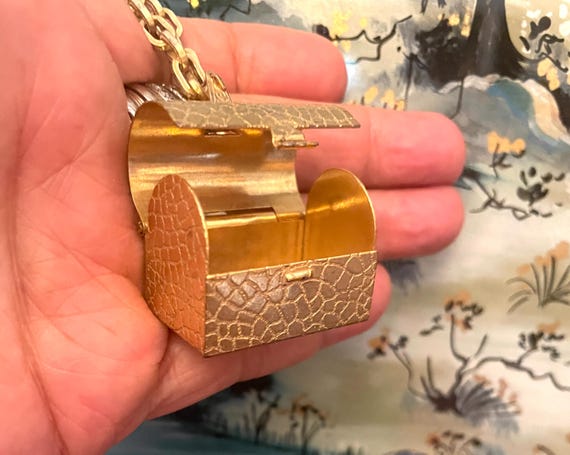 50s Miriam Haskell Multi-chain long Necklace. Gra… - image 8