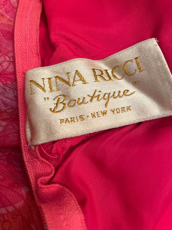 1960s Couture Nina Ricci Boutique Paris – New Yor… - image 9