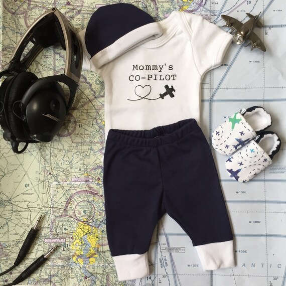 baby pilot outfit