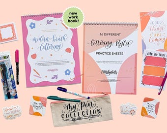 Beginner’s Lettering Kit (30% OFF)