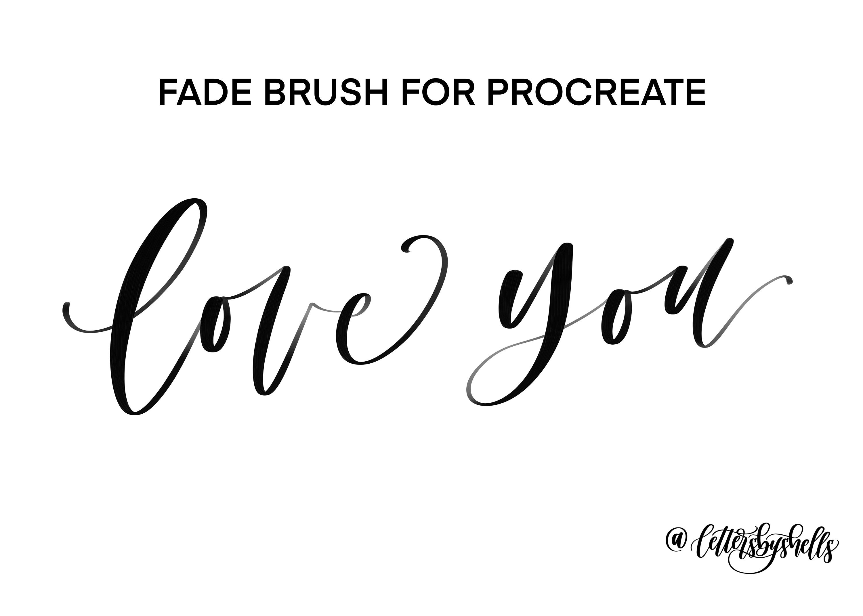 Procreate Fade Bundle Brush 2 Procreate Brushes Bundle Etsy