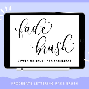 Fade Bundle Brush for Procreate, Lettering Brushes, Procreate Brushes, Modern Calligraphy, Hand Lettering, Procreate