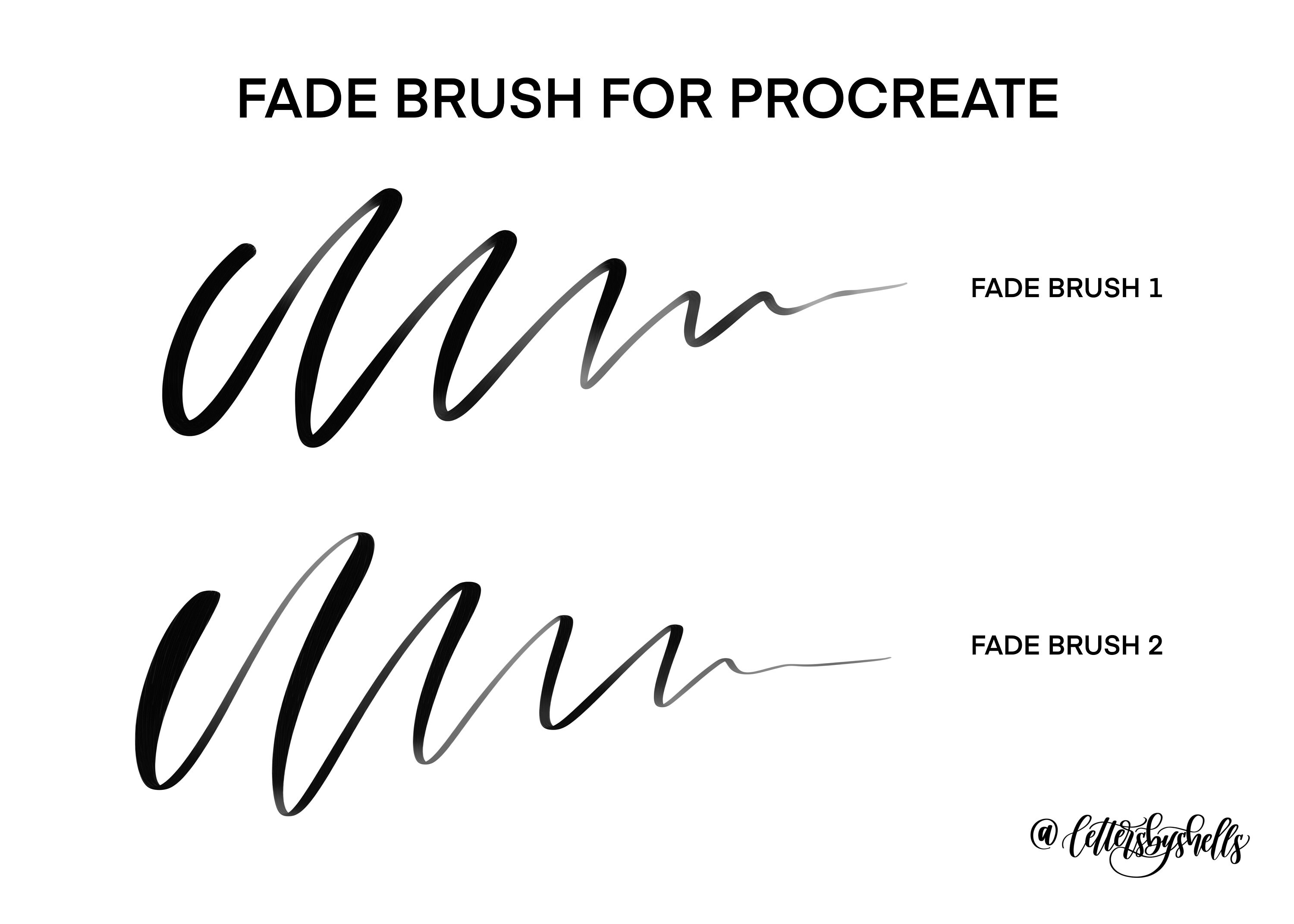Procreate Fade Bundle Brush 2 Procreate Brushes Bundle Etsy