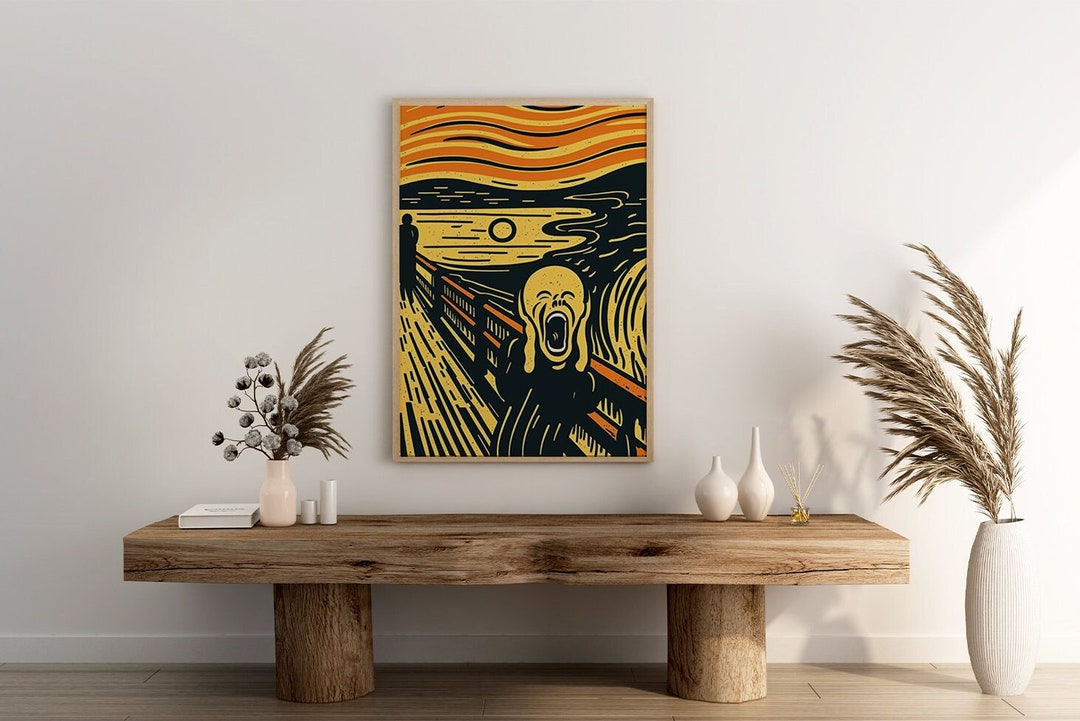 The Scream by Edvard Munch 1895 Printable Famous Art Prints, Edvard ...