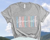 Camping Shirt PERSONALIZED Lake Life Shirt, Lake t-shirt, Outdoor Shirt, Lake life tee, Girl camping gift, Graphic lake life tee