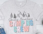 CUSTOM Camping Shirt, Cute Camping Shirt, Camping Life Shirt, Outdoor Shirt, Happy Camper tee, RV camping shirt, Gift for RVer, Camp Shirt