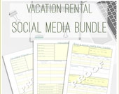 Airbnb VRBO Host Bundle Marketing Toolkit - 6 Pages of Printables - Great for Vacation Rental Owners