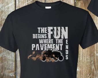 FRONT Graphic SXS Shirts, Side by Side Shirts, Mudding Shirt, Funny Mud Shirt, utv Shirt, Off Road Riding Shirt, 4x4 Shirt, RZR Shirts