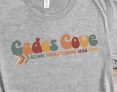 Smoky Mountains Shirt, retro shirt, Great Smoky National Park shirt, Tennessee Shirt, Gatlinburg Trip Shirt. Homestead Cades Cove t-shirt