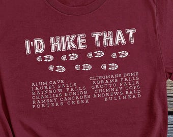 National Park Shirt Funny Hiking Shirt Great Smoky National Park shirt Gift for Hiker Shirt Mountain Shirt Gatlinburg Trip Shirt Camping tee