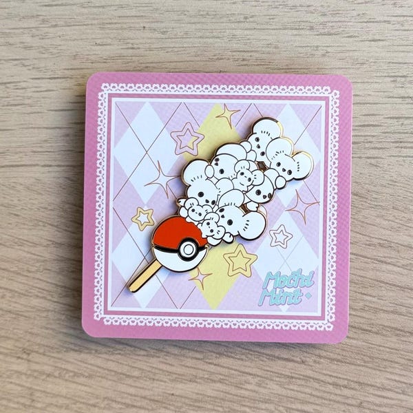 Tandemaus Pokemon Enamel Pin